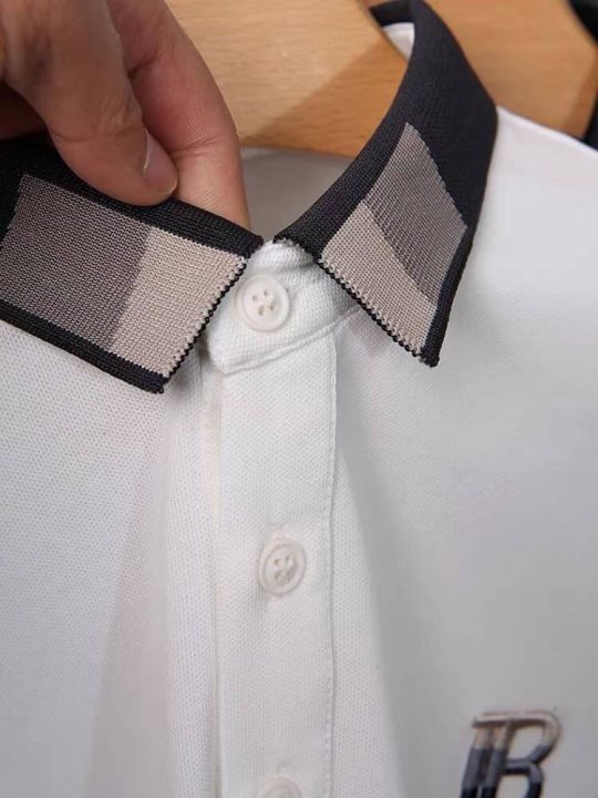 เสื้อโปโลสีพื้น-เสื้อโปโล-สำหรับผู้ชาย-men-polo-shirt