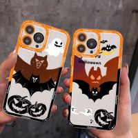 【ส่องแสงอิเล็กทรอนิกส์】เคสโทรศัพท์ฮาโลวีนสำหรับ Samsung 10 20 30 70 13 21 32 72 22 51 52 53 71 32 4G 32 5G