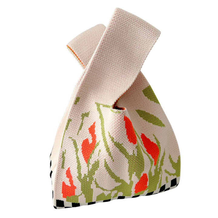 handbag-vest-bag-underarm-package-portable-storage-bag-shoulder-bag-ins-vest-bag-tote-bag-tulip-knitted-bag