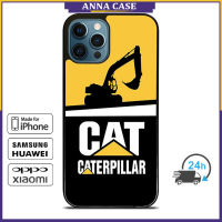 Caterpillars Excavator Clipart Phone Case for iPhone 14 Pro Max / iPhone 13 Pro Max / iPhone 12 Pro Max / XS Max / Samsung Galaxy Note 10 Plus / S22 Ultra / S21 Plus Anti-fall Protective Case Cover