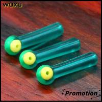 WUXU 100PCS สีเขียวโปร่งใส ที่นั่งลอยแบบแกนคู่ มีความเหนียวสูง แรงสองชั้น ที่นั่งลอยตกปลา เครื่องมือสำหรับตกปลา อุปกรณ์เสริมขนาดเล็ก อุปกรณ์เบ็ดตกปลา ความโปร่งใสสูง