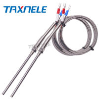 M8ด้าย K ประเภท J Type Probe Thermocouple 50มม.100มม.150มม.200Mm Probe สกรู2M สายเคเบิล Thermocouple อุณหภูมิเตาอบ Sensor