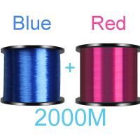 2Pcs 1000M Nylon Fishing Japanese Material  Line Super Strong Monofilament line fluorocarbon coated Saltwater Carp Fishing Pesca Fishing Lines