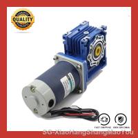 【YF】☽☢◘  120W 12V 24V NMRV40 worm gear motor RV40 with self-locking speed adjustable can CW CCW