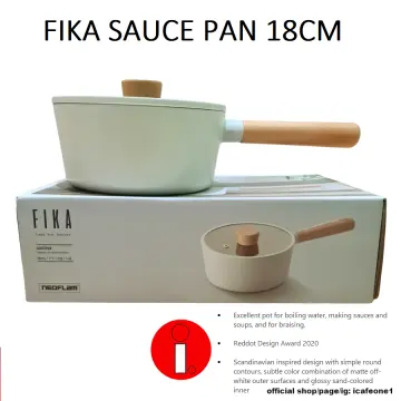 NEOFLAM FIKA 1.7QT Sauce Pot, Peach Color Edition