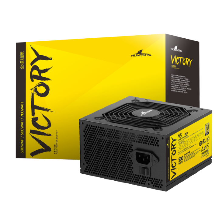 Great Wall Gold Hunting V5 Power Supply is rated as 500W Gold Power