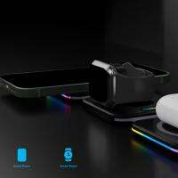 Amagogo เครื่องชาร์จแบตเตอรี่ไร้สายแม่เหล็กสำหรับ Smartwatch 3 / 4 S21/ W21 / S20 / S20FE