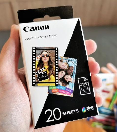 Canon Zink Photo Paper Pack 20 sheets 