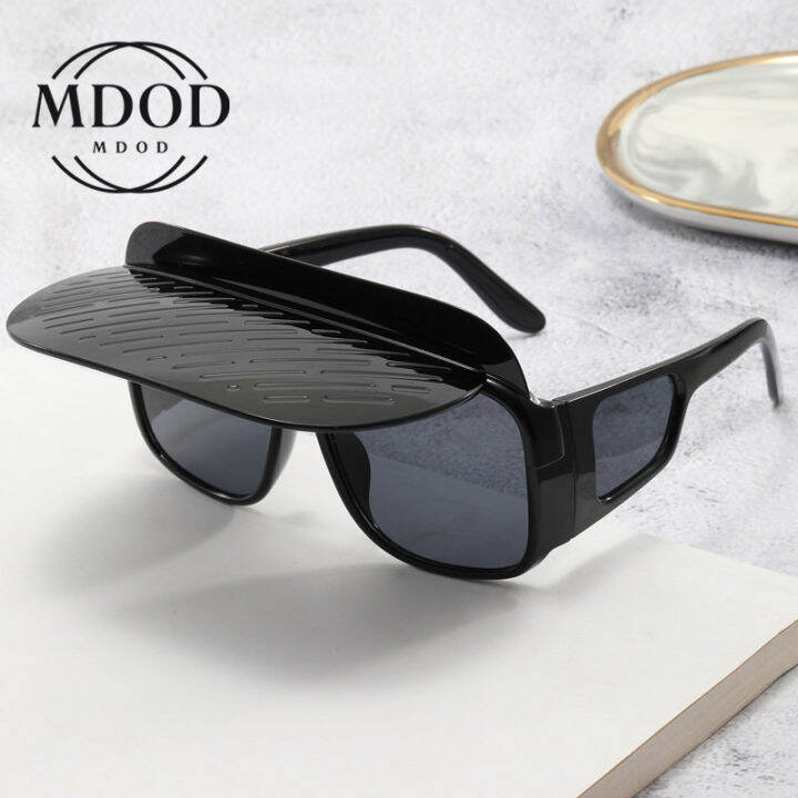 Mdod Anti Sunburn Sunglasses With Sun Visor Removable Polarized