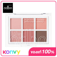 ODBO Signature Eyeshadow Palette 4.8g #OD276-02 อายแชโดว์ 6 เฉดสี