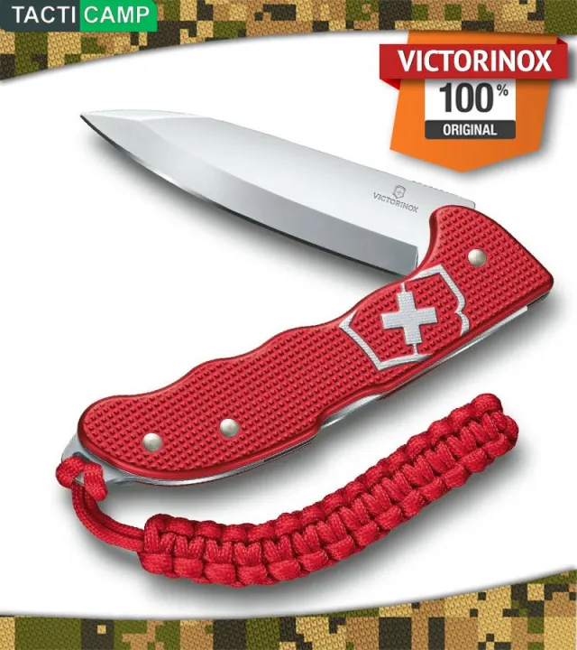 Victorinox Swiss Army Knife Hunter Pro Red Alox with Paracord Pendant