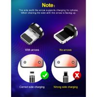 IOS Micro USB Type-C Magnetic Charger Cable Phone 1M Charging Cord USB C Cable for Android