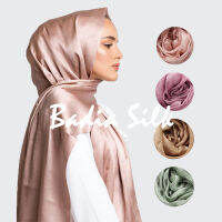 95*180cm Solid Plain Shinny Scarf Oversize Islam Shawl Head Wraps Soft Long Muslim Silk Linen Shimmer Hijabs2023