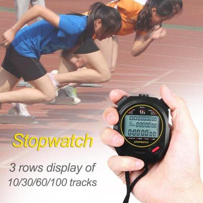 Professional Digital Stopwatch Timer Multifuction Portable Outdoor Sports Running Training Timer Chronograph Stop Watch