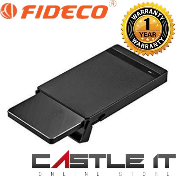 FIDECO K3UU3 Screw Less 3.5" UNSCREW EXTERNAL HARD DRIVE ENCLOSURE