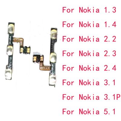 【CW】 For Nokia 1.3 1.4 2.1 2.2 2.3 2.4 3.1 3.2 3.4 4.2 5.1 5.3 7.1 7.2 8.3 Swith Power On Off Volume Side Button Key Flex Cable