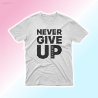 2023 NEW High Street T-shirt Never Give Up Short Sleeve Couple T-shirt brand new T-shirt