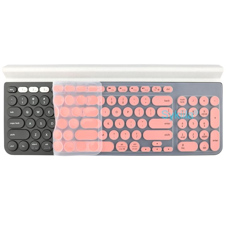 k780-keyboard-cover-for-logitech-k780-wireless-bluetooth-transparent-clear-black-film-silicone-tpu-protector-skin-case-slim