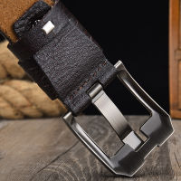 [LFMB]dropshipping Famous Brand pin buckle genuine leather fashion Cow Leather male strap men belt for men 3.8cm width