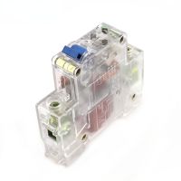 Transparent DC250V Mini Circuit breaker DZ47-63 1P DC 6A 10A 16A 20A 25A 32A 40A 50A 63A Replacement Parts