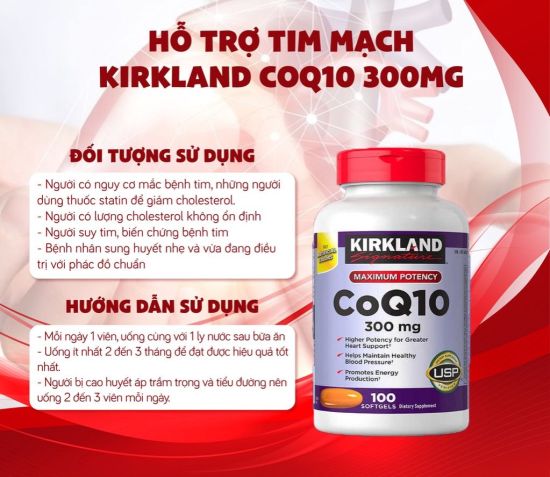 Kir.land hỗ trợ t.i.m m.ạ.ch coq10 300mg 100 viên - vitamin 2000 - ảnh sản phẩm 5