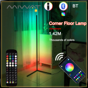 MIWAT Đèn Sàn LED RGB Đèn Sàn Trang Trí Đầu Giường Phòng Ngủ Đèn Trang Trí