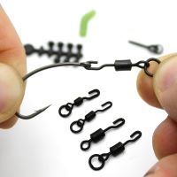 Spinner Swivel for Ronnie Rig Carp Fishing Accessories for Carp Rig Micro Hook Swivel Hook Sleeve Tackle Quick Change Swivel Accessories