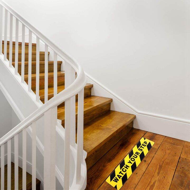 watch-your-step-floor-decals-stickers-6x24-inch-warning-sign-sticker-floor-tape-anti-slip-abrasive-adhesive-tape-decal