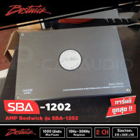 BOSTWICK SBA-1202  เพาเวอร์แอมป์ 4 ชาแนล คลาสเอบี แอมป์รถยนต์ แอมป์ขยายเสียง แอมป์ ขับกลาง ขับแหลม amplifier Class AB 4ch