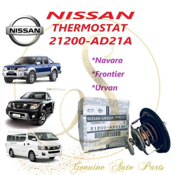 NISSAN Genuine Thermostat With Rubber (seal)-Nissan Navara / Frontier ...