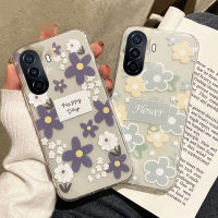 เคส Y70สำหรับ Huawei Nova Y71เคสฝาหลังลายดอกไม้พร้อมซิลิโคนนิ่มสำหรับแฟชั่นและป้องกันการตกสำหรับ Y71 Huawei Nova Y70