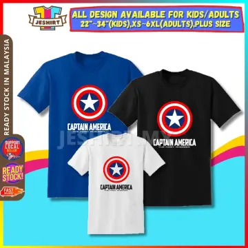 Captain america clearance t shirt malaysia