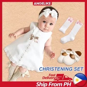 Christening socks best sale and shoes