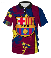 Club 2023 F. c.barcelona1 Football Polo 3d Printed New Fashion Polo Shirt 57 Unisex summer polo