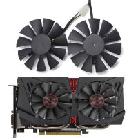 【♘COD Free Cas♘】 bvqqqcp 75มม. T128010sh 12โวลต์0.25a พัดลม Vga สำหรับ Strix Gtx 960 Gtx950 Gtx 750ti R9 370 R9พัดลมระบายความร้อนการ์ดวิดิโอ285