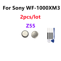 2ชิ้นล็อต ZeniPower Z55 1254เปลี่ยน CP1254แบตเตอรี่3.7V สำหรับ WI-SP600N WF-SP700N WF-1000XM3 WF-1000X ชุดหูฟัง