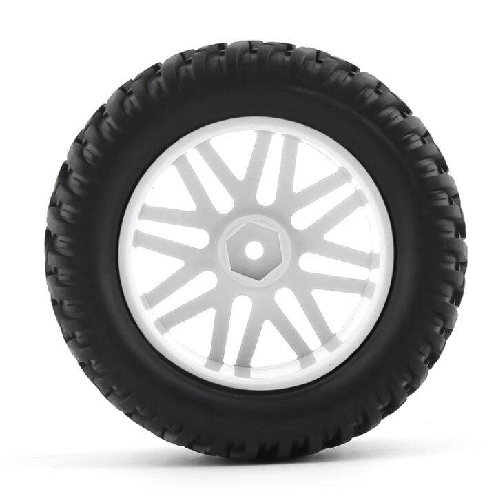 4pcs-rc-1-10-scale-off-road-car-tires-tyre-and-wheels-replacement-accessories-for-hsp-94166-94107-94106-white