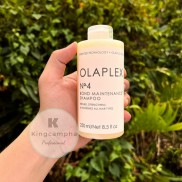 CHÍNH HÃNG  DẦU GỘI OLAPLEX NO.4 PHỤC HỒI TÓC HƯ TỔN 250ML