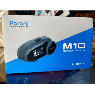 PARANI M10 BOOM รุ่นใหม่ล่าสุด  Motorcycle Bluetooth บลูทูธติดหมวกกันน็อค