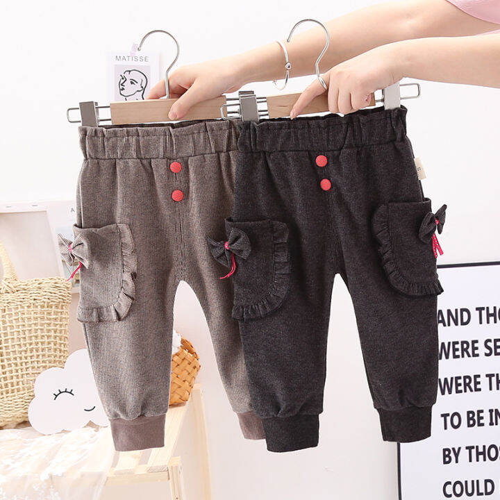 IENENS 13 Years Kids Girls Children Fashion Clothing Cotton Pants