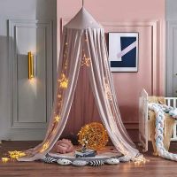 【LZ】❉  Home Decoration Living Corner Play Reading Nook Decor Kids Bed canopy Mosquito Net Girl Princess Hanging Baby Crib Curtain