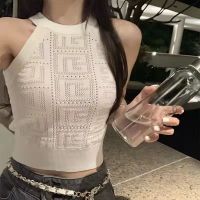 COD DSFERTRETRE 3D Design Womens Clothing Premium Quality Elastic Halter Crop Top Short Tank Top