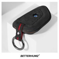 ✴ Alcantara Car Key Case Cover For BMW F30 F31 F32 F34 F20 F10 G20 G30 F40 i8 1 3 5 7 Series X1 X3 X5 F15 M3 M4 Auto Accessories