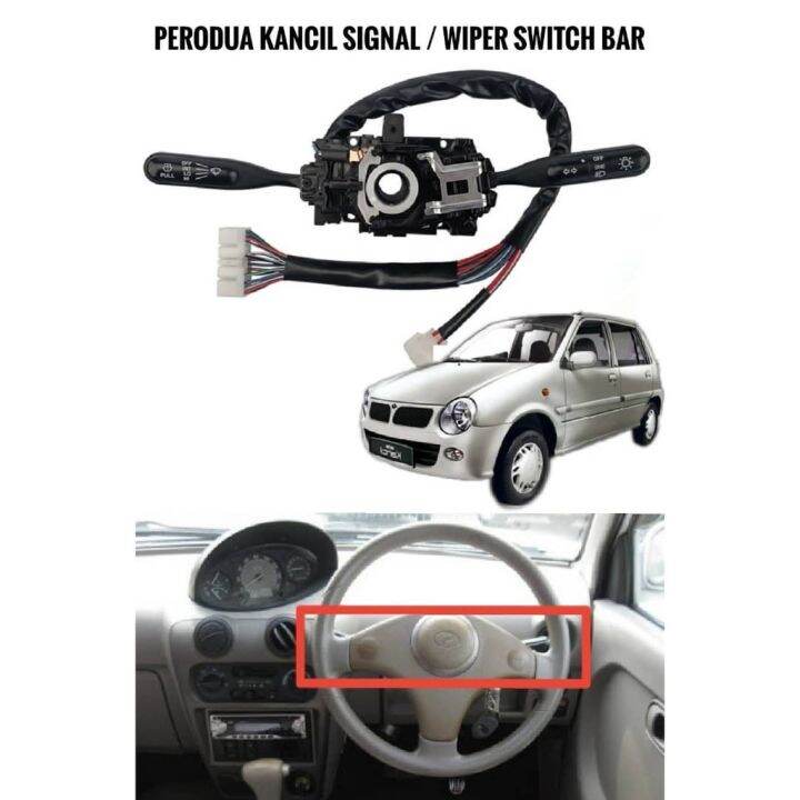 Perodua Kancil Turn Signal Switch Complete Headlamp Windshield Wiper Kancil 660 850 Lazada