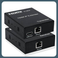 150เมตรตัวต่อขยาย HDMI ผ่าน IP Rj45 TCP Cat5e/6สาย1080P HDMI ไปยังอีเธอร์เน็ต Extender เครื่องส่งผ่านวิดิโอการสนับสนุนผ่านสวิตช์เครือข่าย