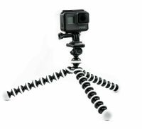 ขาตั้งกล้องสามขาแบบหนวดปลาหมึกขาเดียว Gorillapod ด้ามจับขนาดเล็กขาตั้งสามขายืดหยุ่นสำหรับ Gopro Hero 9 8 7 6 5 4 3กล้องแอคชั่นแคมเมราดิจิทัล Sjcam