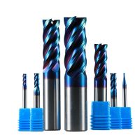 ดอกตุงสเตนเหล็ก 1pc 4 ขลุ่ยตรง endmill cnc รายละเอียดตัดปลายกัด d1-d20 สําหรับโรงถลุงสแตนเลส