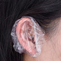 SPHO 100pcs Waterproof EAR COVER อาบน้ำ Salon EAR Protector ผมย้อมหูฟัง