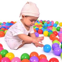 5.5CM Diameter Colorful Ball Pits Soft Ocean Balls Funny Baby Kids Swim Playing Ball Pits Toy for Play Tent Pool