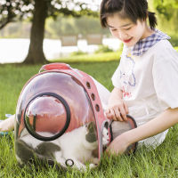 Cat Carrier Bags Breathable Carriers Small Dog Cat Backpack Travel Space Capsule Cage Transport Bag Carrying For Cats